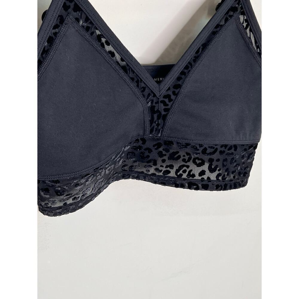 Good American Burnout Leopard Illusion Bra & Corset Mesh Leggings Set Size 2/M - Picture 12 of 14